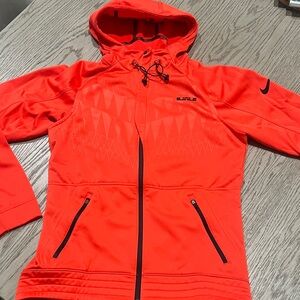 Nike Bright Red Full-Zip Hoodie